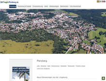 Tablet Screenshot of bayregio-penzberg.de